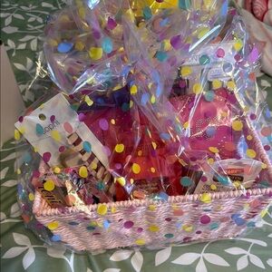 Colorful Mother’s Day Gift Basket with purse